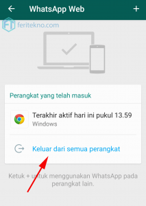 cara mengetahui wa disadap jarak jauh keluarkan whatsapp web