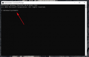 cara mengganti cmd ke system32