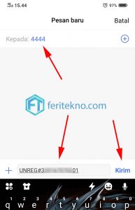 cara unreg telkomsel