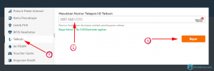 cek tagihan indihome lewat traveloka - nomor id telkom