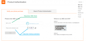 cek xiaomi asli - verifikasi qr code online