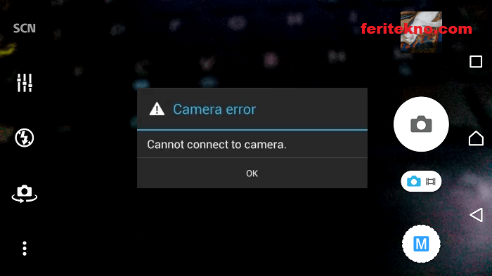 memperbaiki kamera tidak terhubung