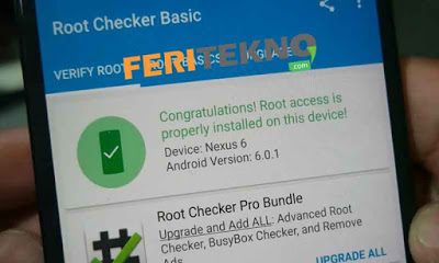 mengetahui hp sudah di root