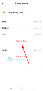 play store terhenti tidak bisa dibuka - hapus data