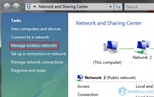 forget wifi di laptop windows 7 - manage wireless networks