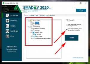 mengatasi cmd error - lakukan scan