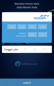 lupa mpin mandiri online