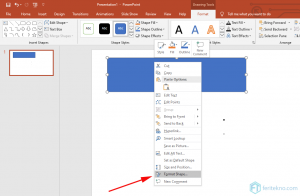 membuat gambar transparan di ppt - format shape