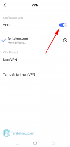 cara setting vpn android tanpa root