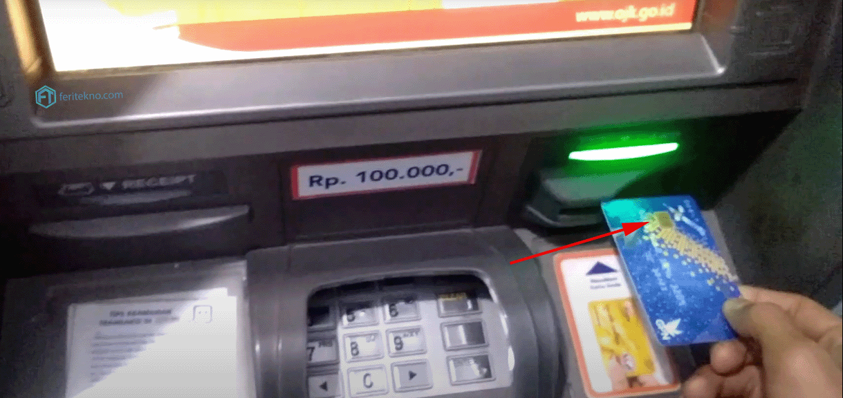 Cara ambil uang tanpa kartu atm bri