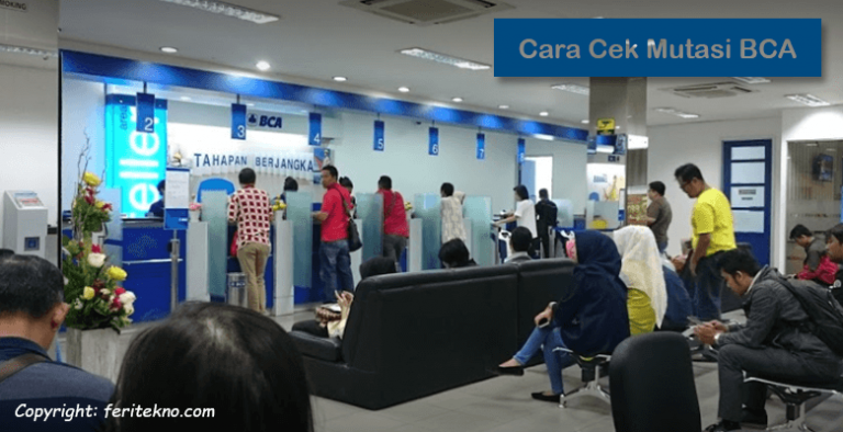 cara cek mutasi bca