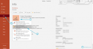 mengunci file powerpoint ppt