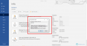 mengunci file word - encrypt