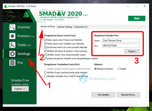 cara registrasi smadav pro