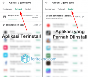 menampilkan aplikasi tersembunyi di hp