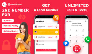 membuat nomor luar negeri Second Phone Number