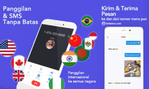 membuat nomor luar negeri gratis TalkU