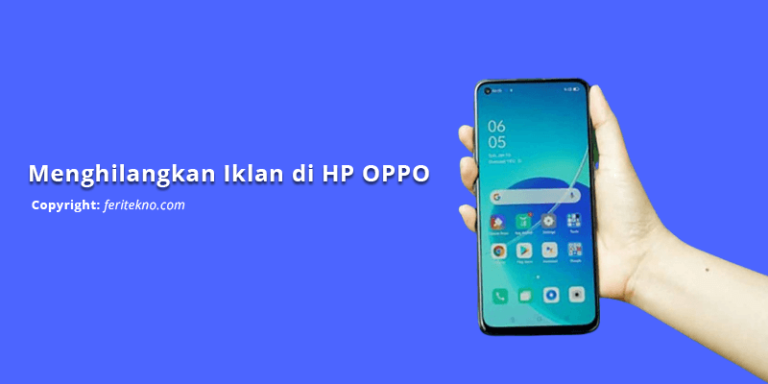 menghilangkan iklan di hp oppo