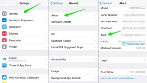 cara cek imei iphone ios