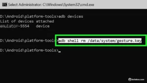 cara membuka pola hp yang lupa Android Debug Bridge