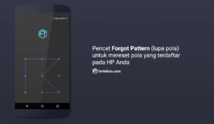 cara membuka pola hp yang lupa forgot pattern