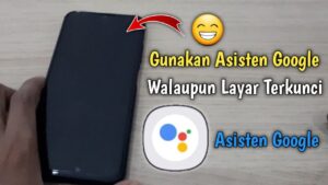 cara membuka pola hp yang lupa melalui Google Asisten
