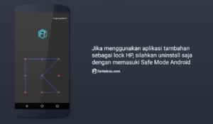 cara membuka pola hp yang lupa memasuki safe mode