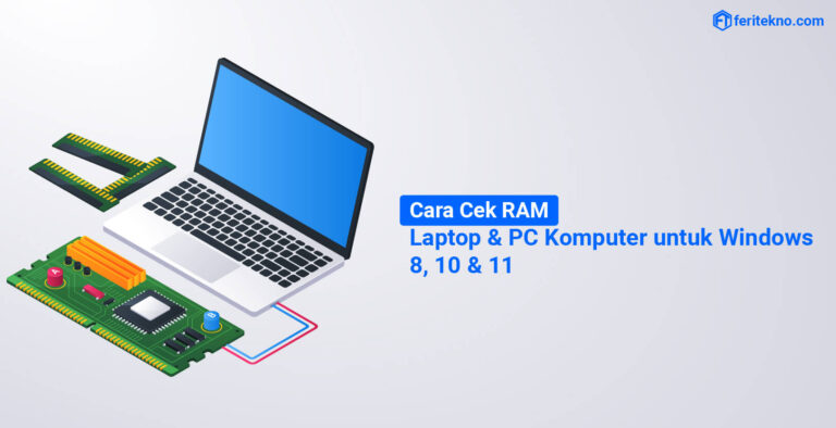 cara cek ram di laptop pc komputer