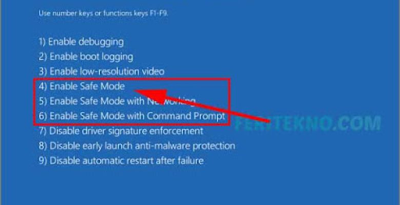 cara masuk safe mode windows 10