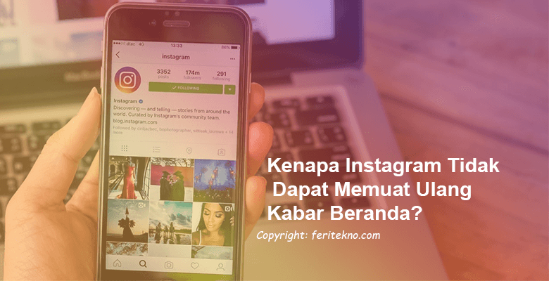 cara mengatasi instagram tidak dapat menyegarkan berita