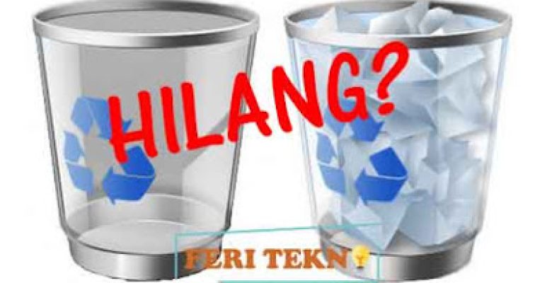 cara mengembalikan recycle bin yang terhapus atau hilang