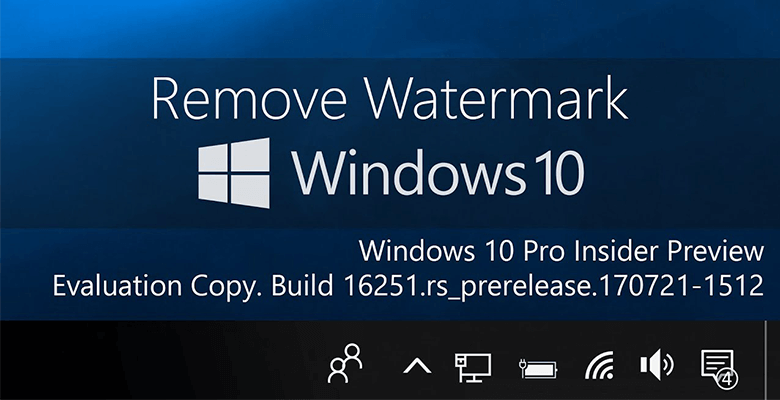 cara menghilangkan watermark di windows 10