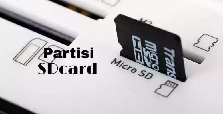 cara partisi sd card