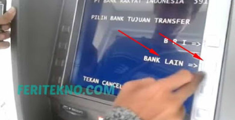 cara transfer uang lewat atm bri ke bank lain