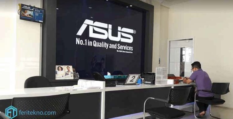 cek perbaikan asus secara online