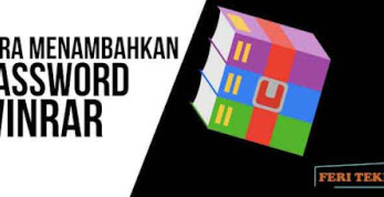 membuat password zip