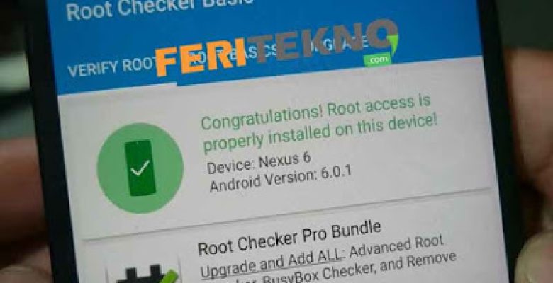 mengetahui hp sudah di root
