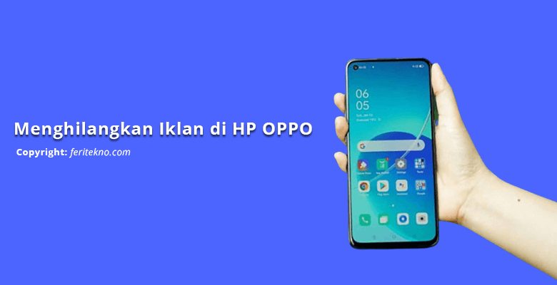 menghilangkan iklan di hp oppo