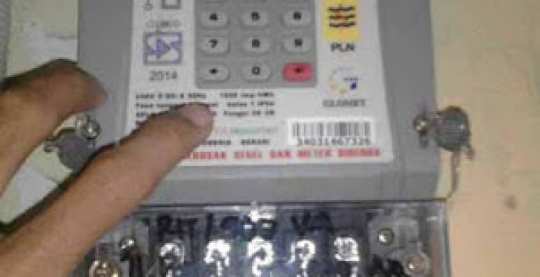 token tidak bisa diisi